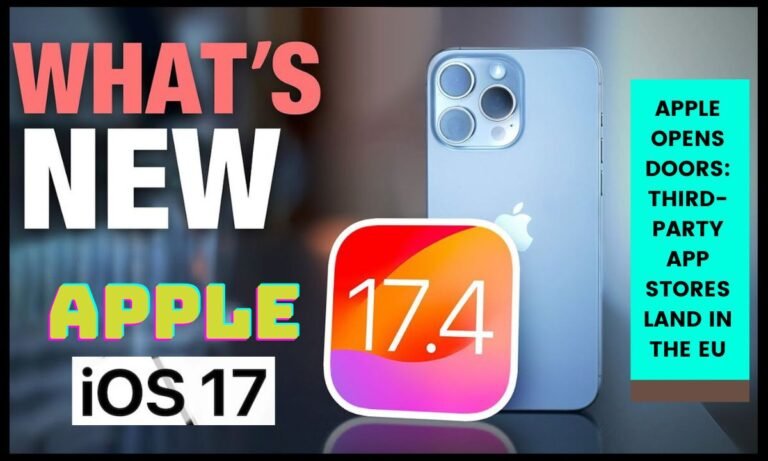 Apple Accepts Change: iOS 17.4 Offers Security and Choice.