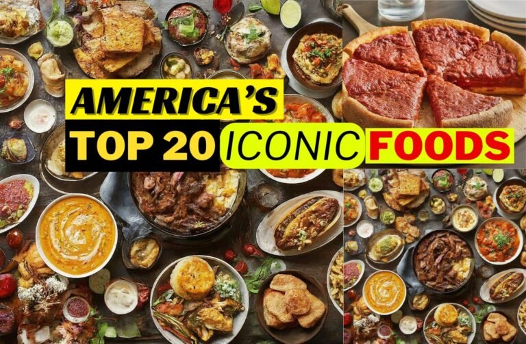 A Culinary Journey Across America: Discovering America’s Top 20 Iconic Foods