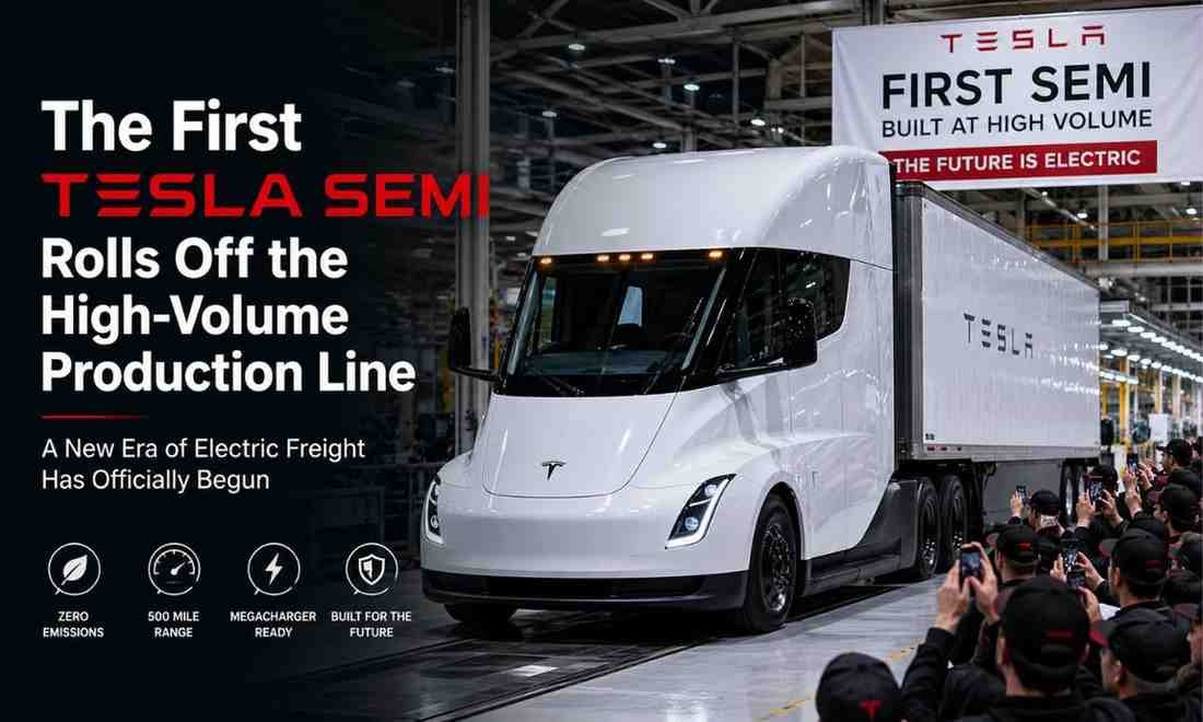 Tesla Semi high-volume production