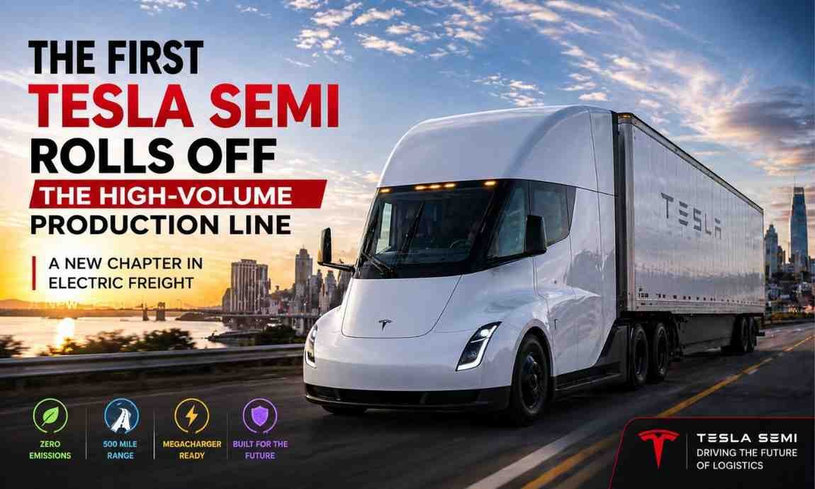 Tesla electric truck