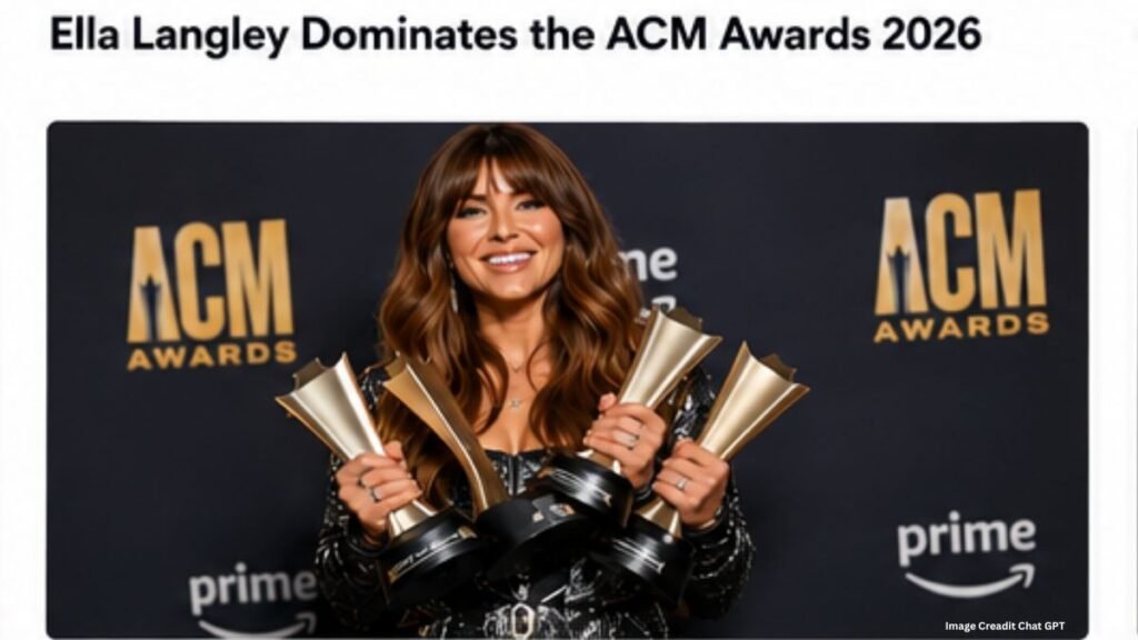 Ella Langley winning multiple ACM Awards 2026