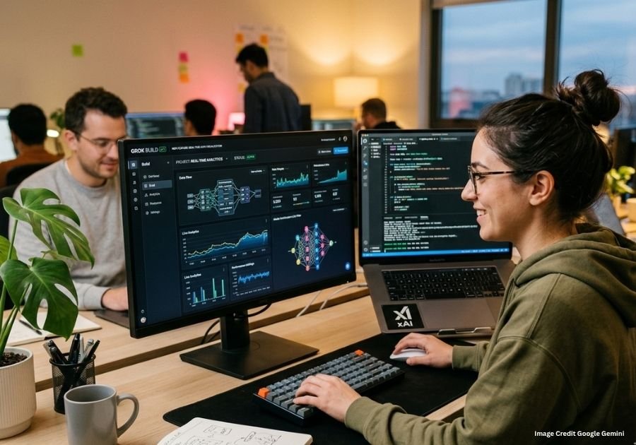 AI coding assistant generating software code automatically