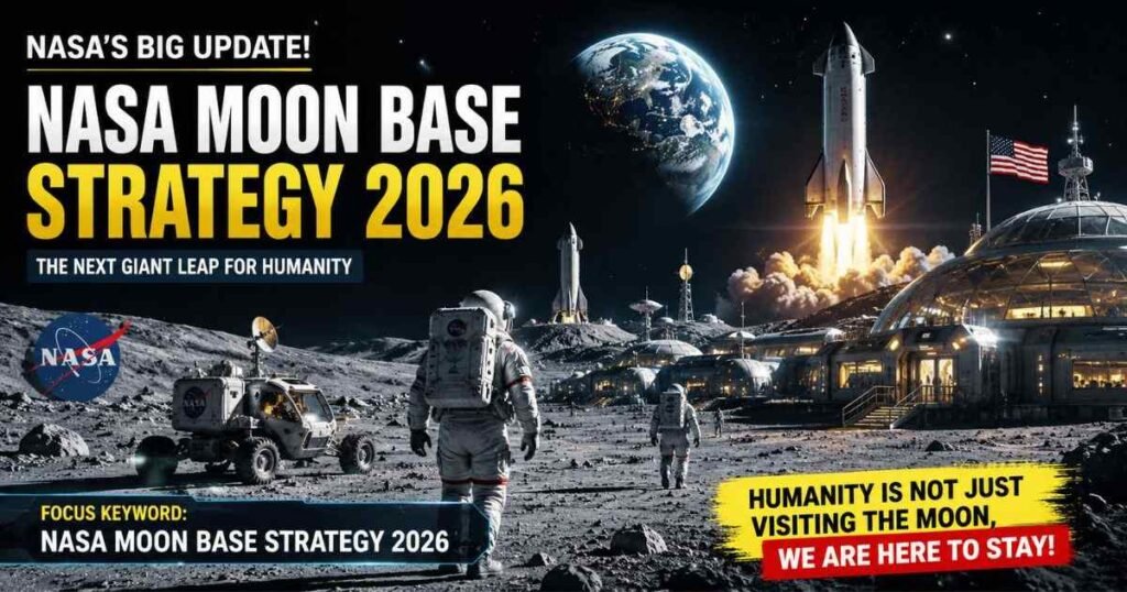 NASA Moon Base Strategy 2026