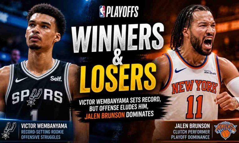 NBA Playoff Winners and Losers