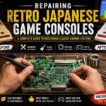 Repairing retro Japanese game consoles step-by-step