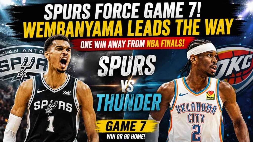 Spurs vs Thunder Game 7