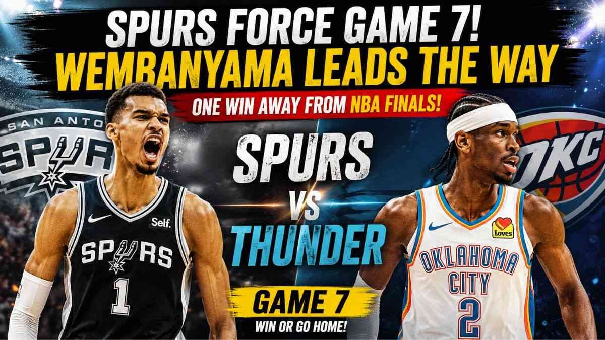 Spurs vs Thunder Game 7