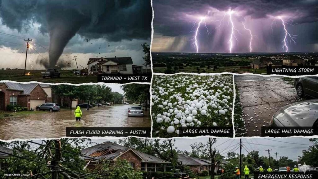 Texas residents preparing for severe weather warning