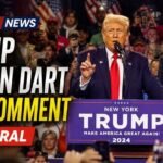 Trump Jaxson Dart legs comment during viral New York rally speech