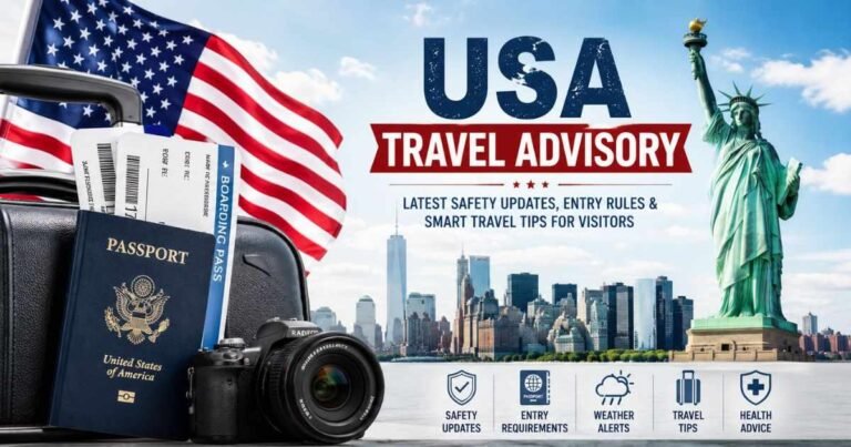 USA Travel Advisory 2026: Latest Safety Updates, Entry Rules & Smart Travel Tips for Visitors