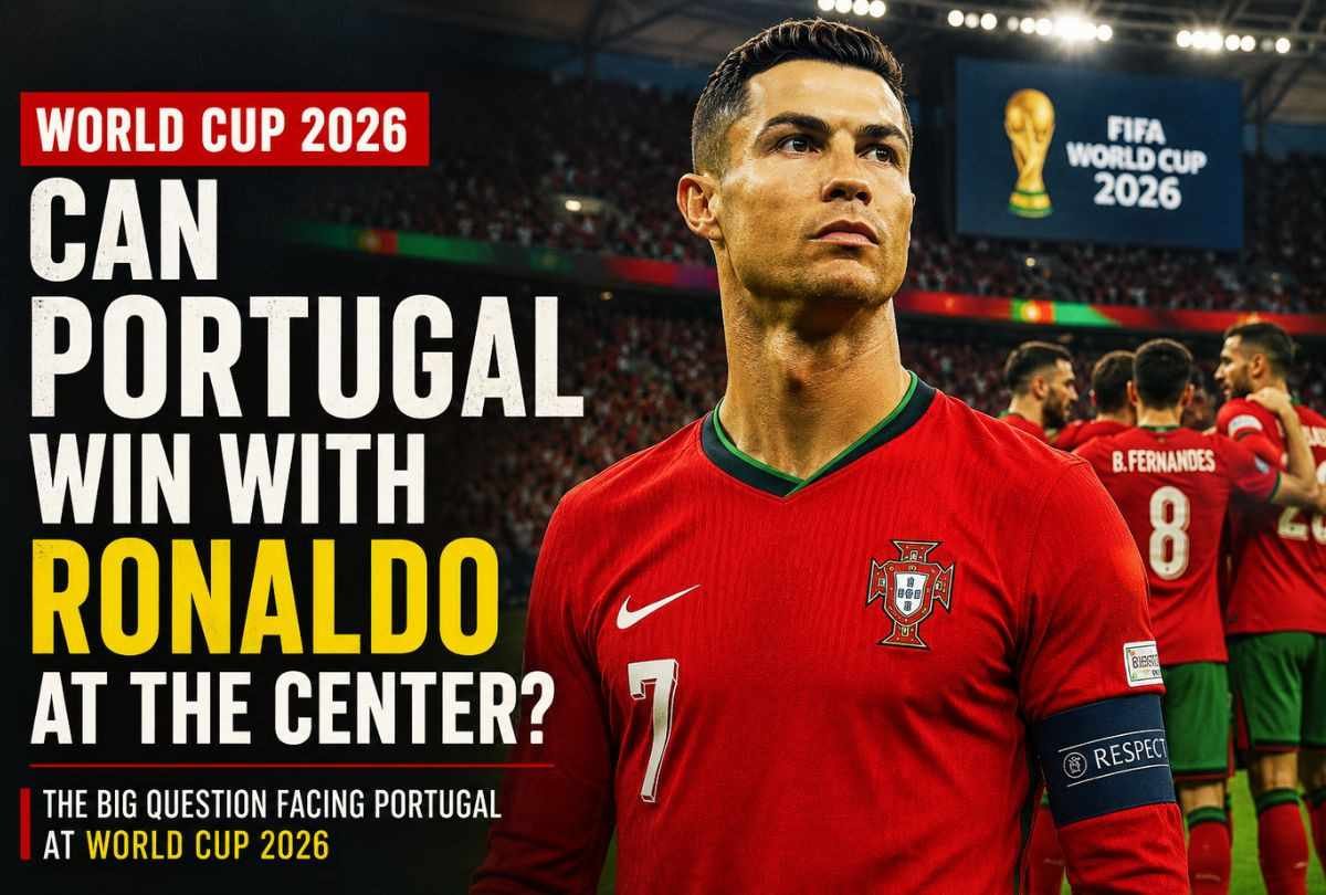 Cristiano Ronaldo leading Portugal during the FIFA World Cup 2026 amid growing debate about his role in the team