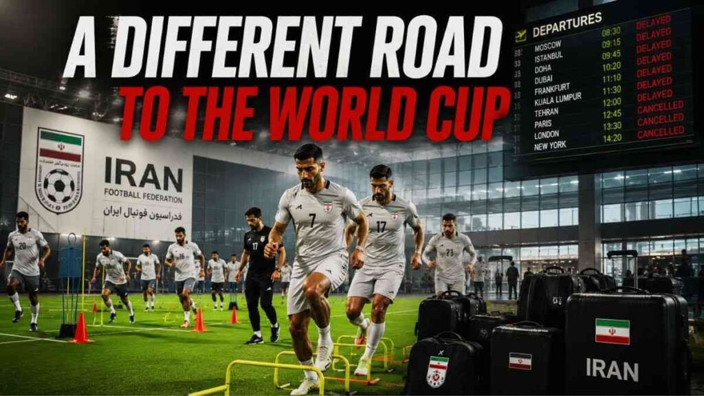 Iran national team preparing for FIFA World Cup 2026 amid travel challenges