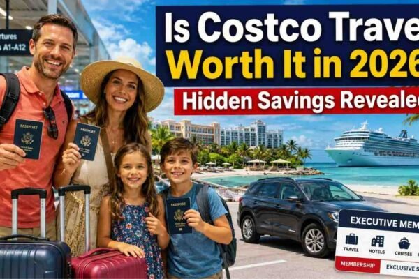 Is Costco Travel worth it in 2026 review featuring vacation packages, cruises, hotels, and rental car savings.