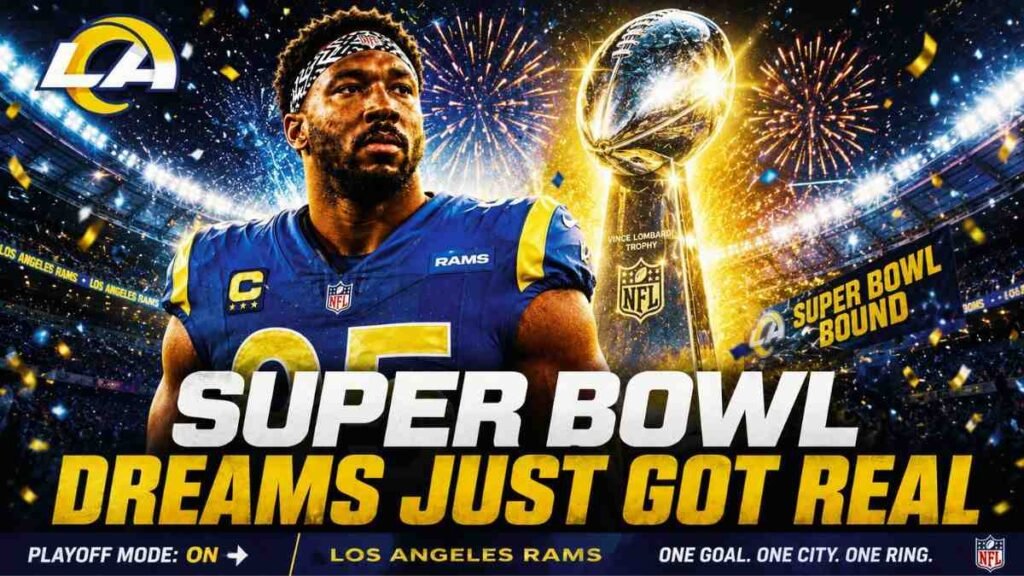 Myles Garrett helping the Rams become Super Bowl contenders.