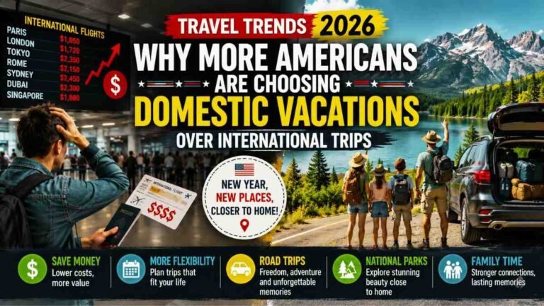 Travel Trends 2026: Why More Americans Are Choosing Domestic Vacations Over International Trips