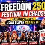 Trump Freedom 250 Festival controversy as artists withdraw ahead of America’s 250th anniversary celebration.
